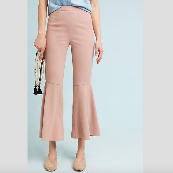 Anthropologie Leni Flared Pants - Picture 2 of 4